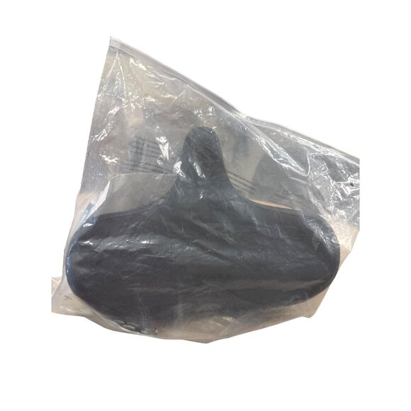 YLG Oversized Comfort Bike Seat Black For Adult Bikes SKU 7187 - Picture 1 of 7